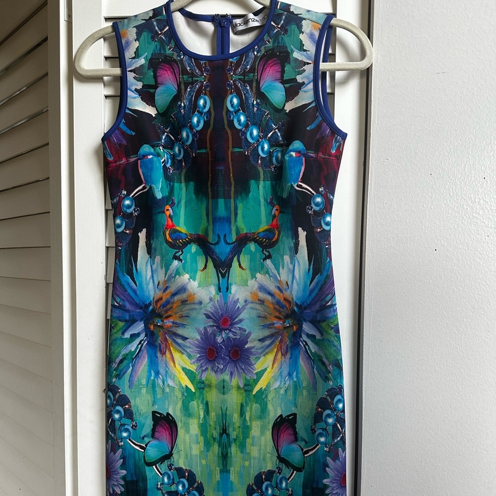 Mackenzie Mode Print Dress